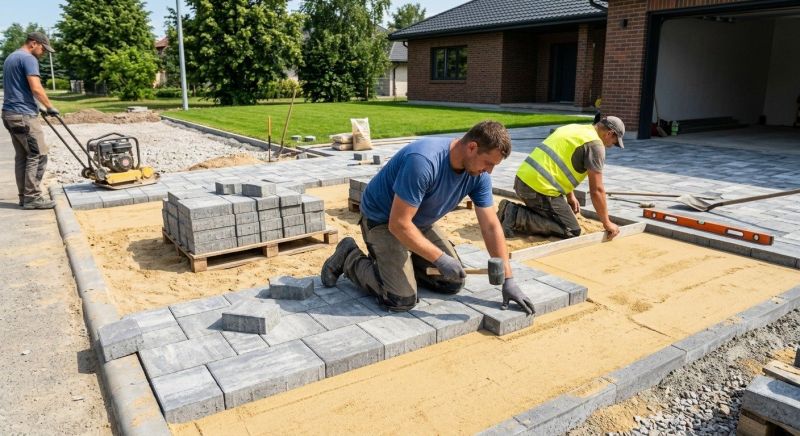 Our team working on Concrete Installation projects in Hendersonville, TN