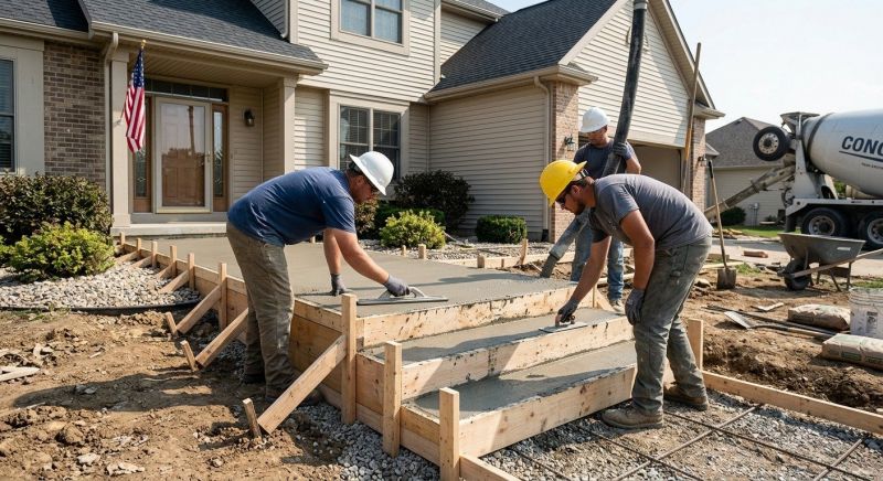 Concrete Installation in Hendersonville, TN