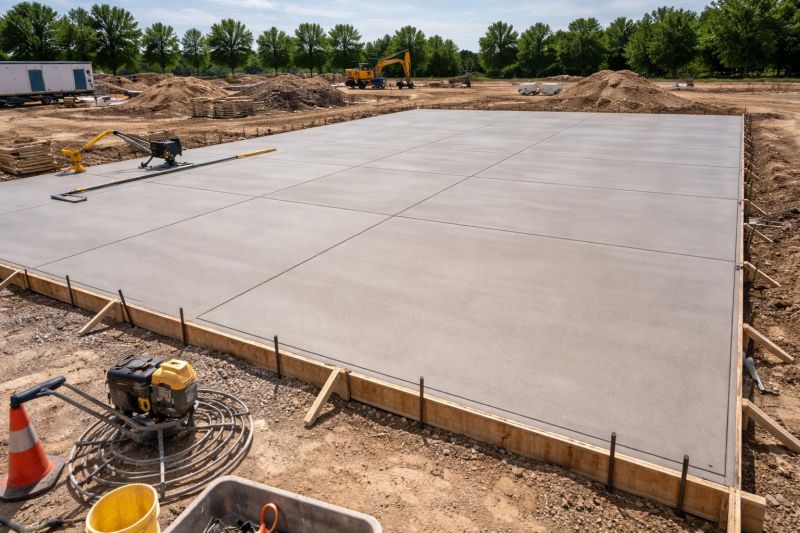 Commercial Slab Installation in Springfield, TN