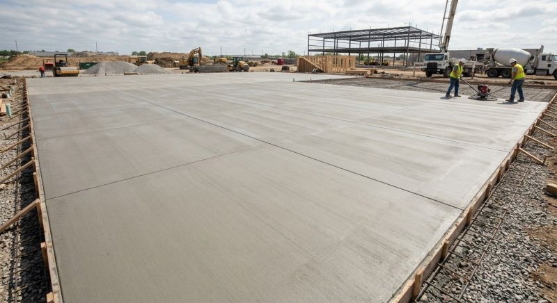 Commercial Slab Installation in Springfield, TN