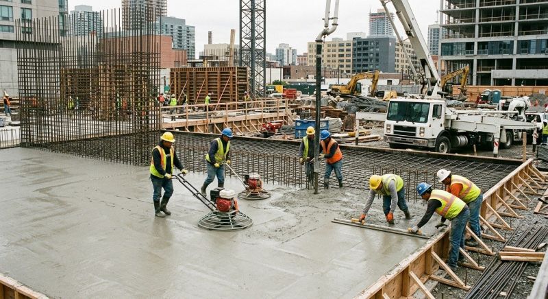 Commercial Slab Installation in Whites Creek, TN