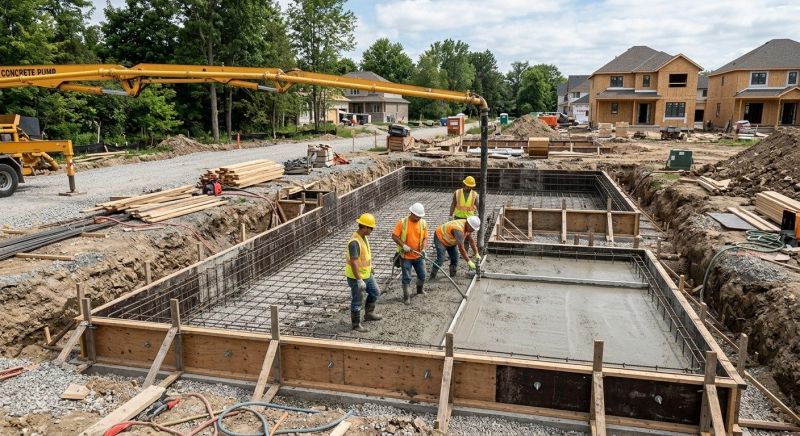 Concrete Foundation Installation in Gallatin, TN
