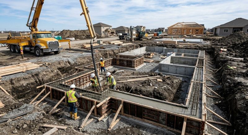 Foundation Construction in Bethpage, TN