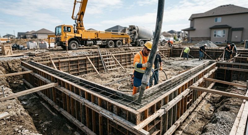 Foundation Wall Pouring in Brentwood, TN